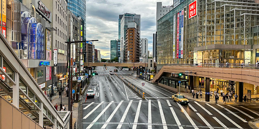Sendai after Rainfall