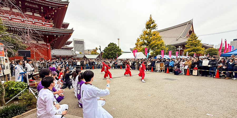 Celebrations at Senso-ji Temple