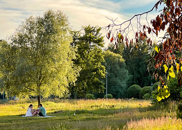 Mild Weather in September Kazakhstan