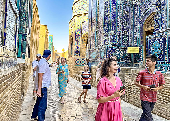 Shakhi Zinda Necropolis, Samarkand