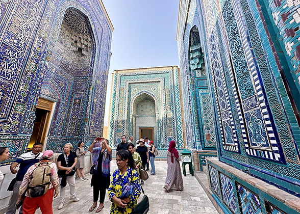 Shakhi-Zinda Necropolis, Samarkand