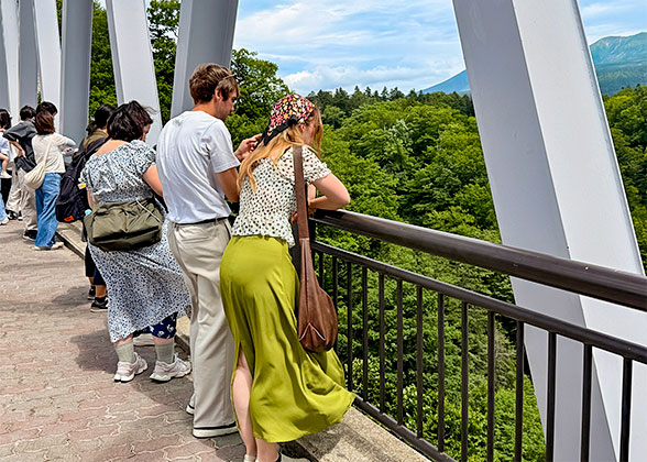 Shirahige Waterfall Observation Deck