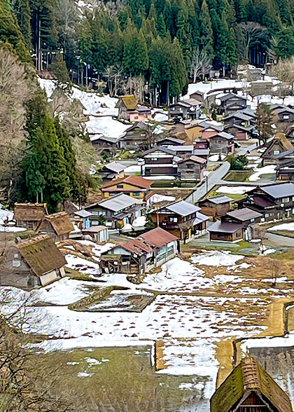 April View from Observation Desk