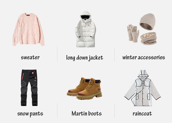 Shirakawa-go December Clothes