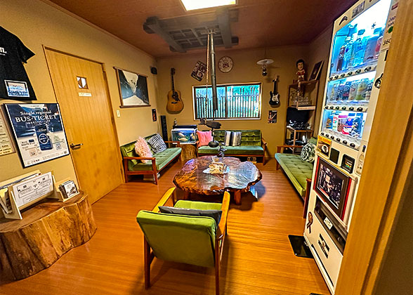 Lounge in Local Hotel