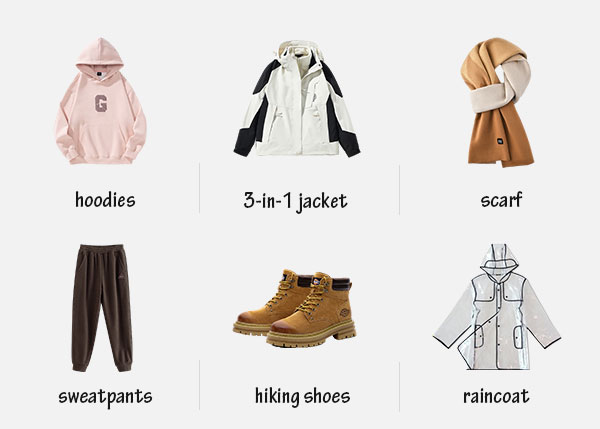 Shirakawa-go November Clothes