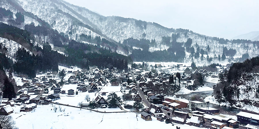 Snow View from Observation Deck