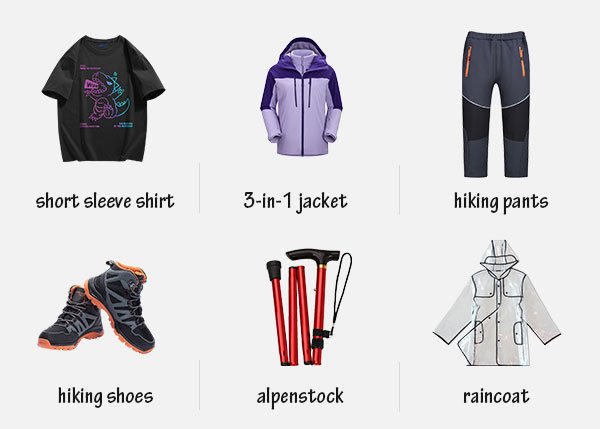 Shizuoka August Climbing Clothes