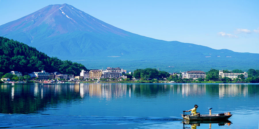 Mount Fuji in Summer