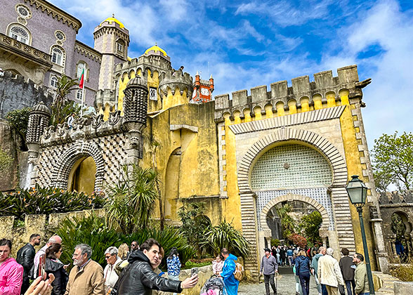 Pena Palace Crowns the Hill in Sintra