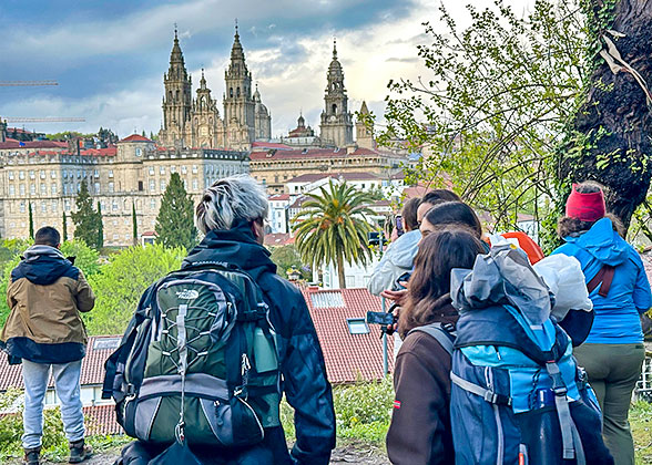 Step on the Antient Pilgrimage Road to Santiago de Compostela