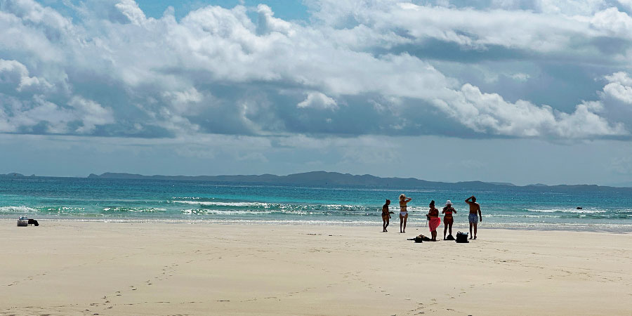 Sea View of Antsiranana in Warm Dry Season