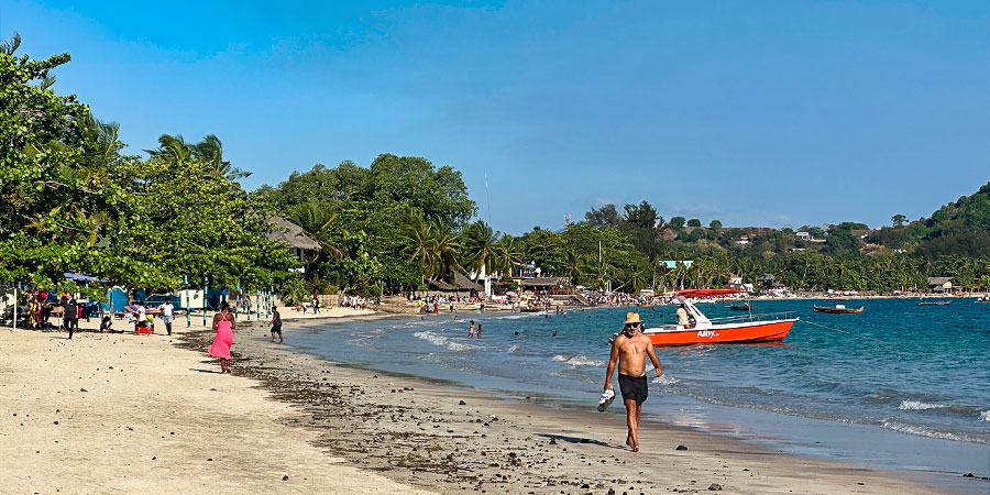 Sunny Seaside in the Dry Season