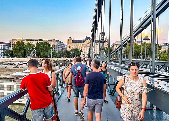 Visit the Chain Bridge