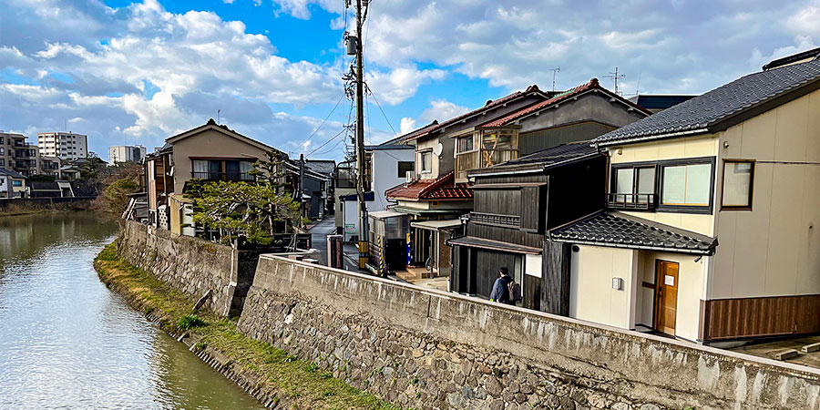 Takayama on Miyagawa River
