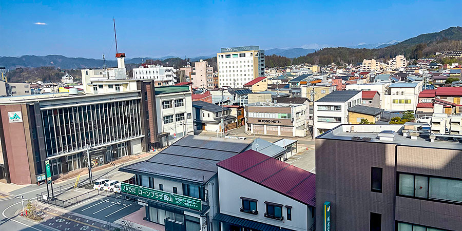 Takayama City in August