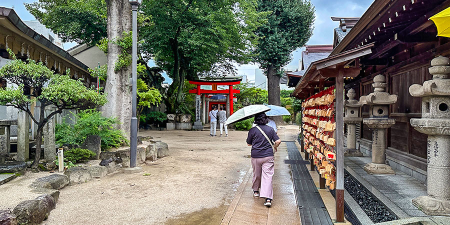 Rains in Takayama in July