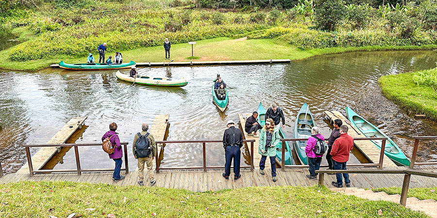 Taking Canoes to See Lemurs