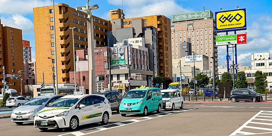 Taxis in Otaru