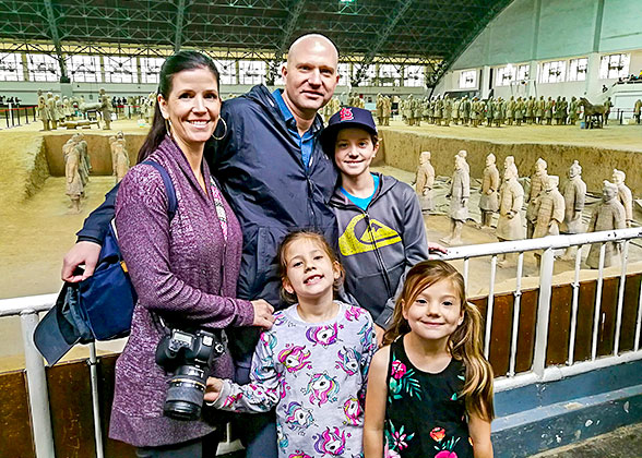 Our Guests at the Terracotta Army