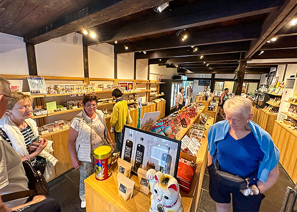 Shopping at the Local Nagasaki Store
