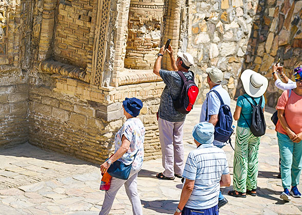 Hot July in Uzbekistan