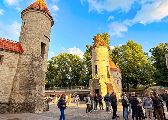 Viru Gate in Tallinn