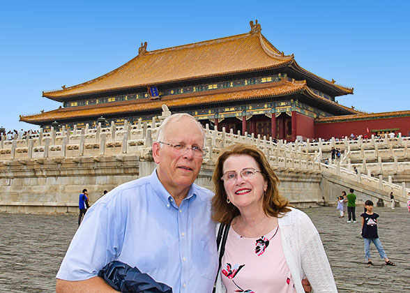 Our Guests at the Forbidden City