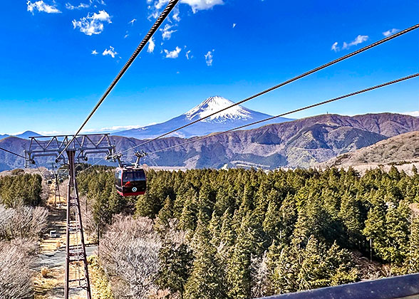 Visit Mt. Fuji by the Ropeway