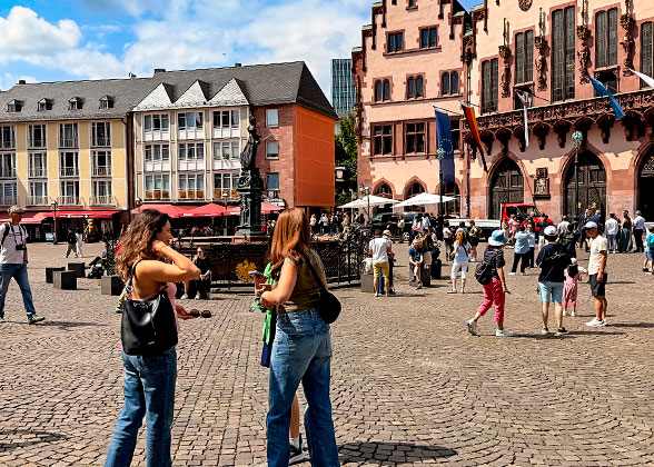 Romerberg in Frankfurt