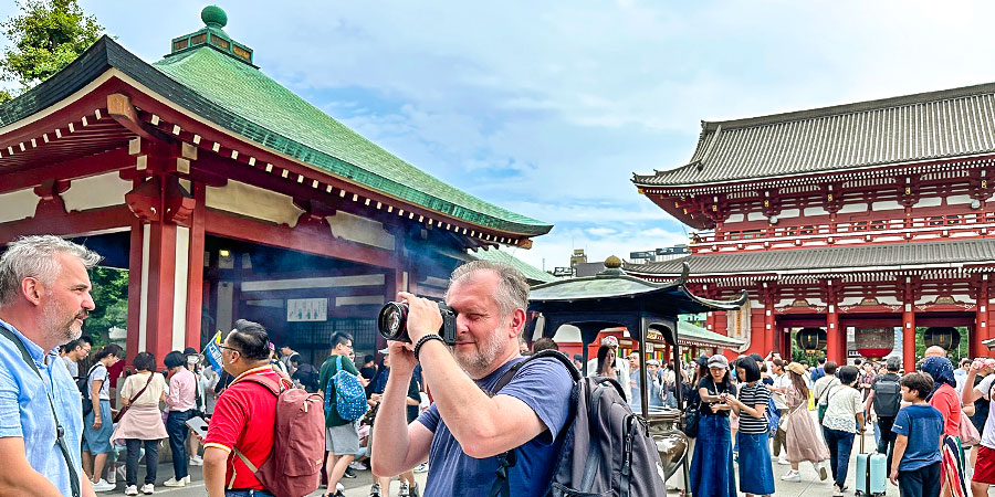 Senso-ji Temple in Tokyo