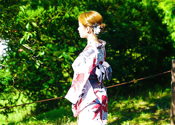 Tourists in Kimono