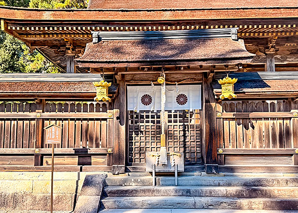 Shrine Wooden Structure