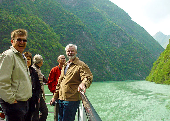 Our Guests on the Yangtze River Cruise