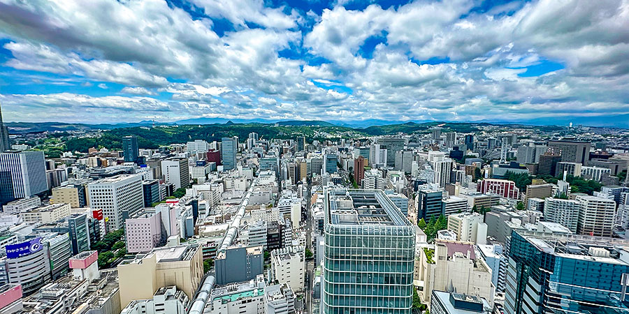Clear Panoramic View of Yokohama
