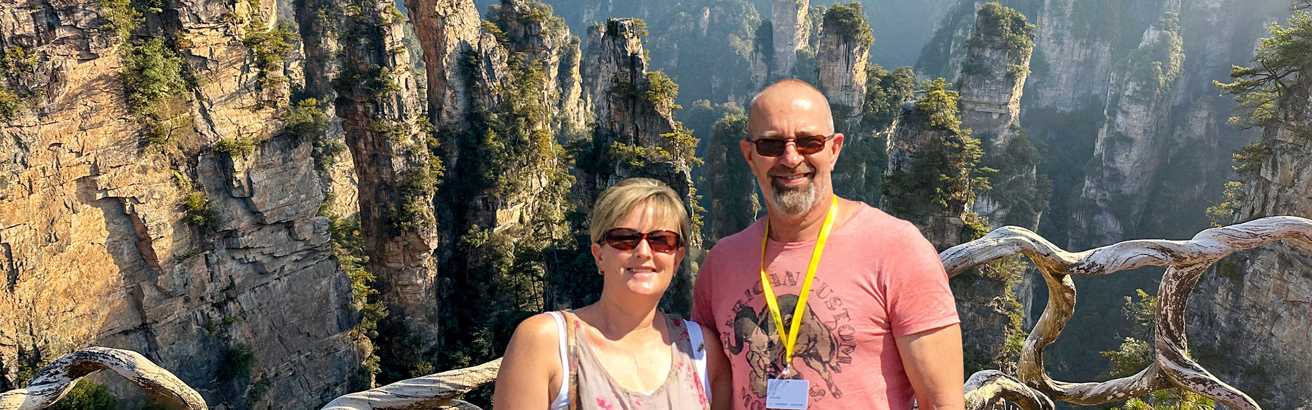 Our Guests at Zhangjiajie Forest Park