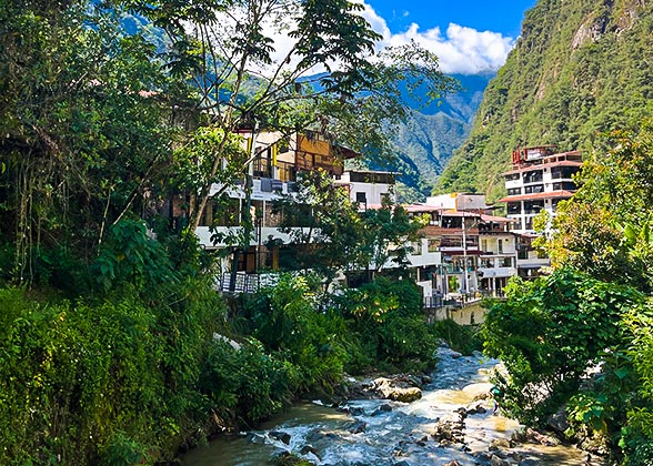 Aguas Calientes Scene