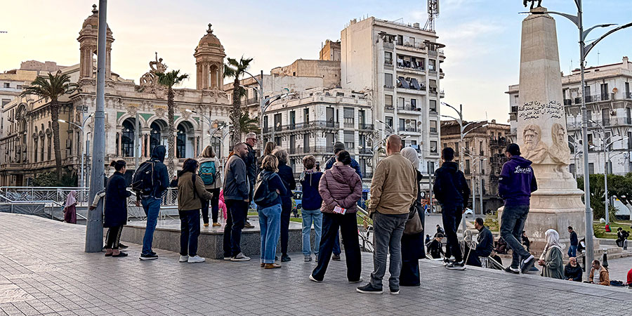 Cold Algeria during December