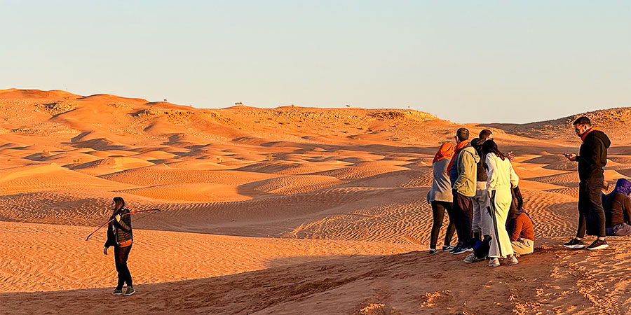 Wandering in the Sahara