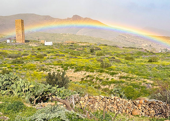 Algeria Rainbow in April