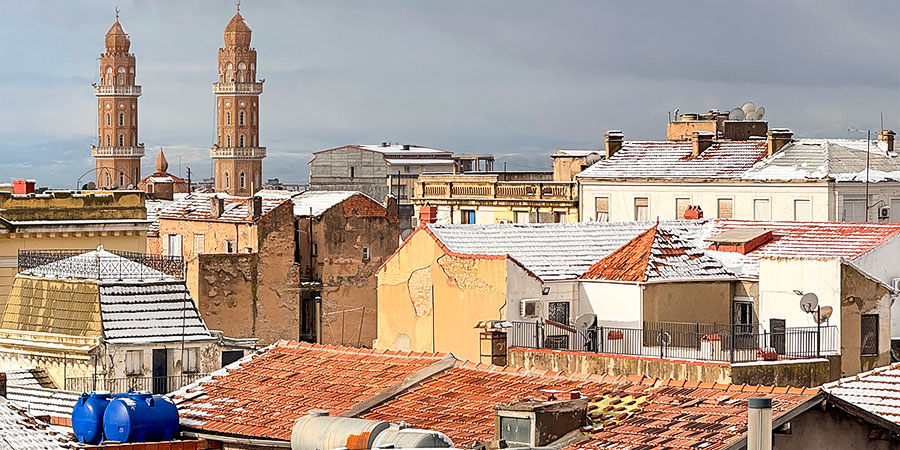 Snow-covered Setif