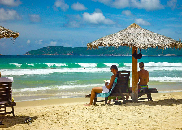 Sunbath by Algeria Seaside