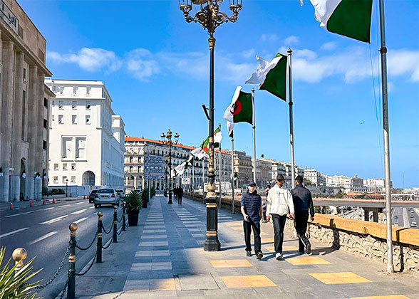 Abudant Sunshine in Algeria in May