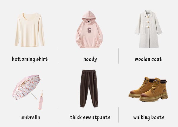 Clothes for Algiers in December