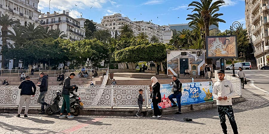 Mild Algiers During Winter