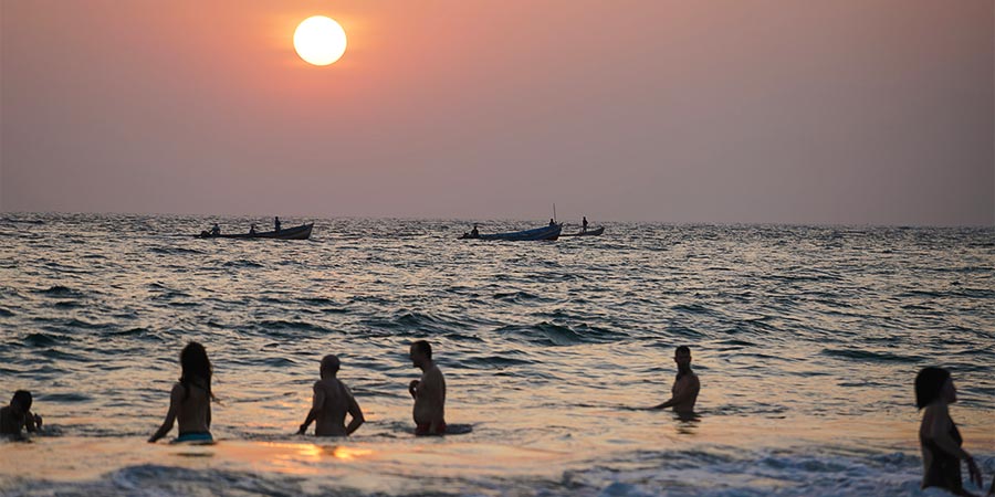 Wonderful Seaside Sunset in Algiers