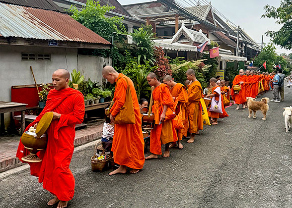 Alms-giving Ceremony, Luang Prabang