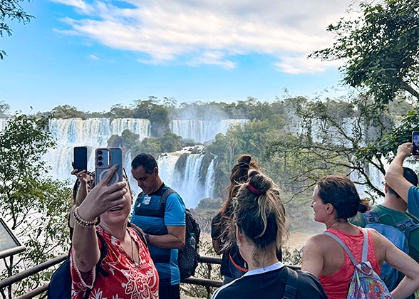 Iguazu Falls of Lower Circuit, Argentina