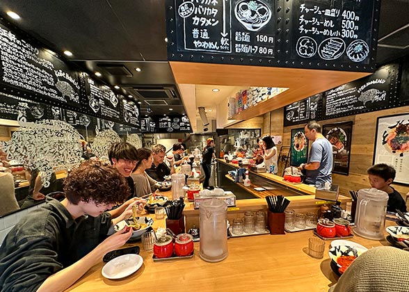 A Ramen Restaurant in Sendai Asaichi Market