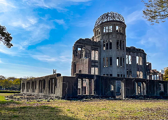 Atomic Bomb Dome during Sunny Hours